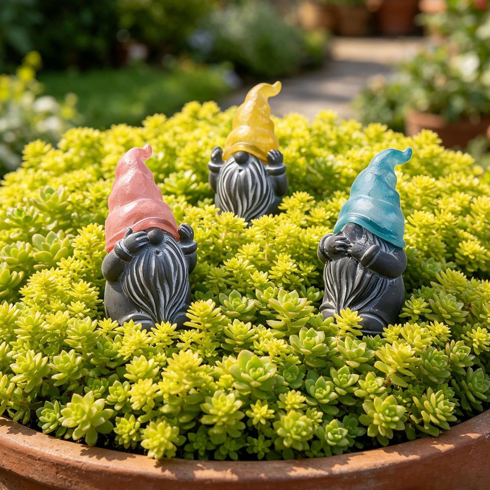 Decorative Yard Stakes 3-Piece - Resin Art Flower recension och pris