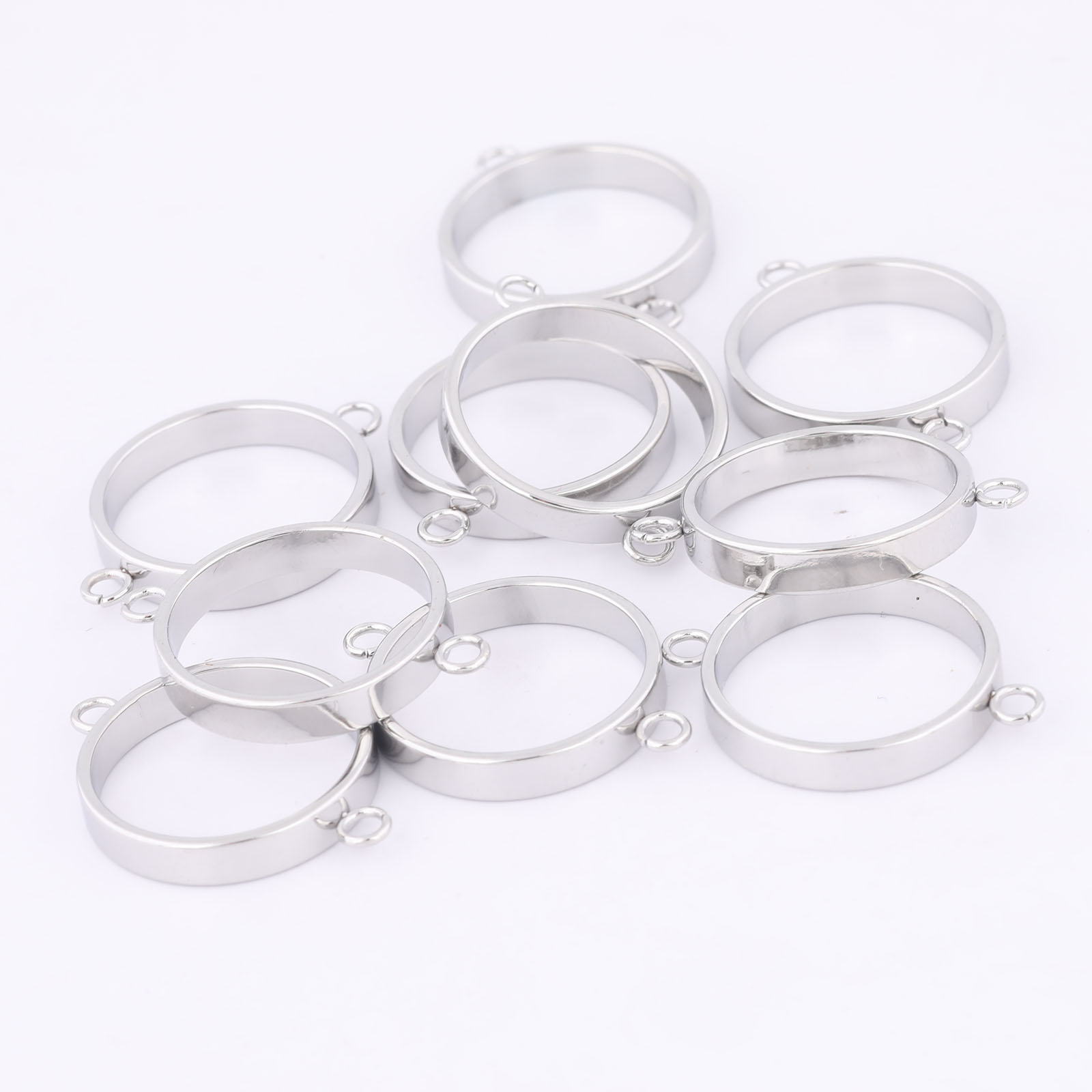 10pcs Stainless Steel 14mm Ope - Resin Art Jewelry Kit recension och pris