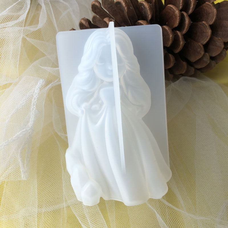 3D Cute Princess Silicone Cand - Silicone Mold Ocean recension och pris