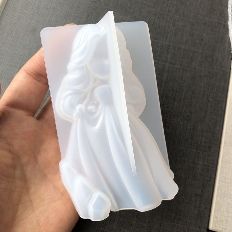 3D Cute Princess Silicone Cand - Silicone Mold Ocean recension och pris