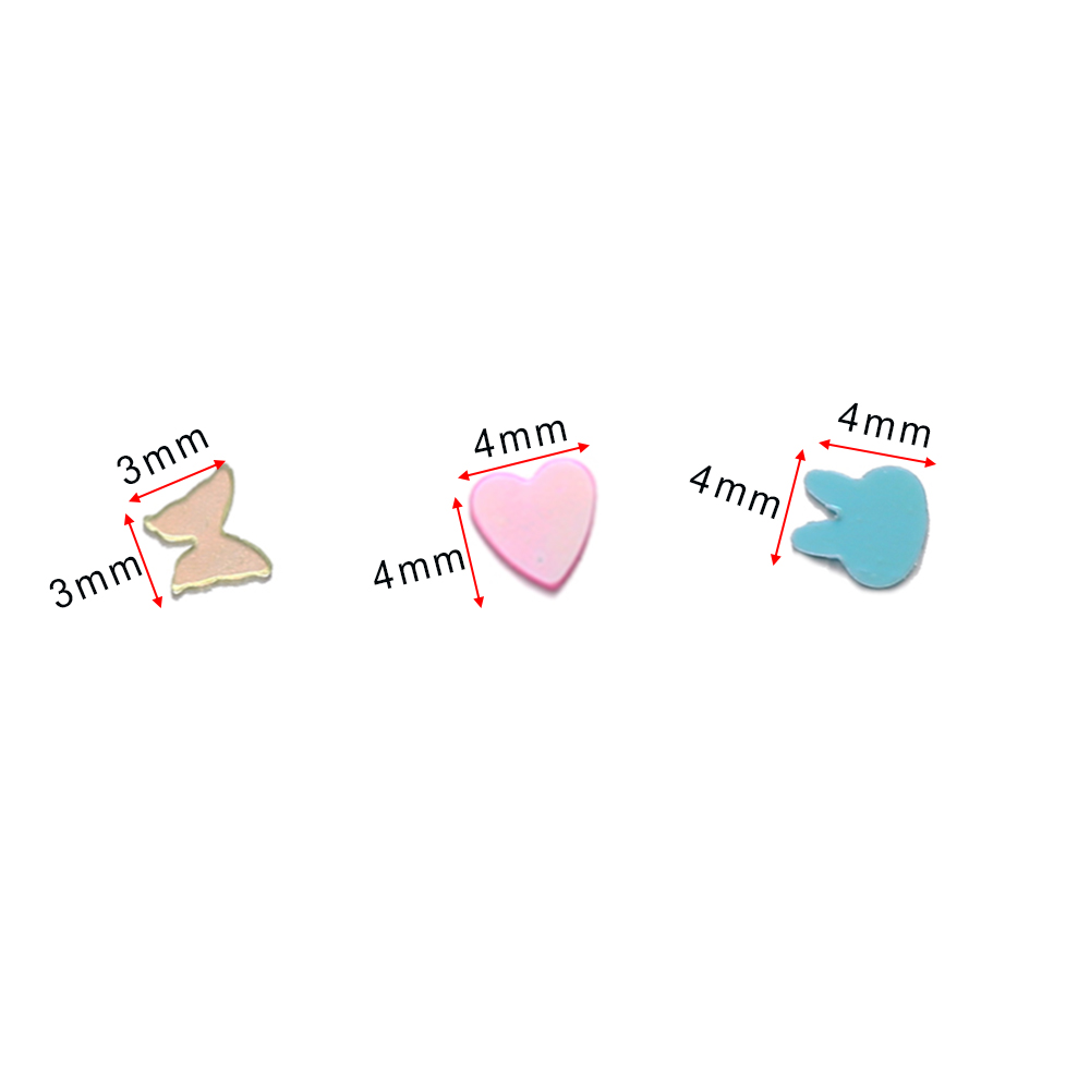 10g Butterfly Sequins Laser Gl - Resin Art Heart recension och pris