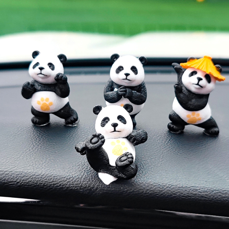 New Cute Panda Design Car Cons - Resin Art Design For Wedding recension och pris