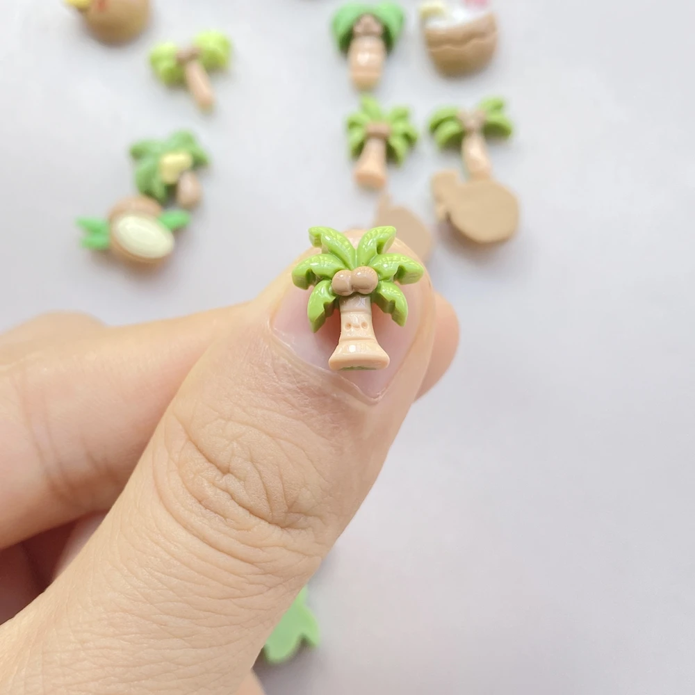 20Pcs Cute Cartoon Coconut Dri - Resin Art And Design recension och pris