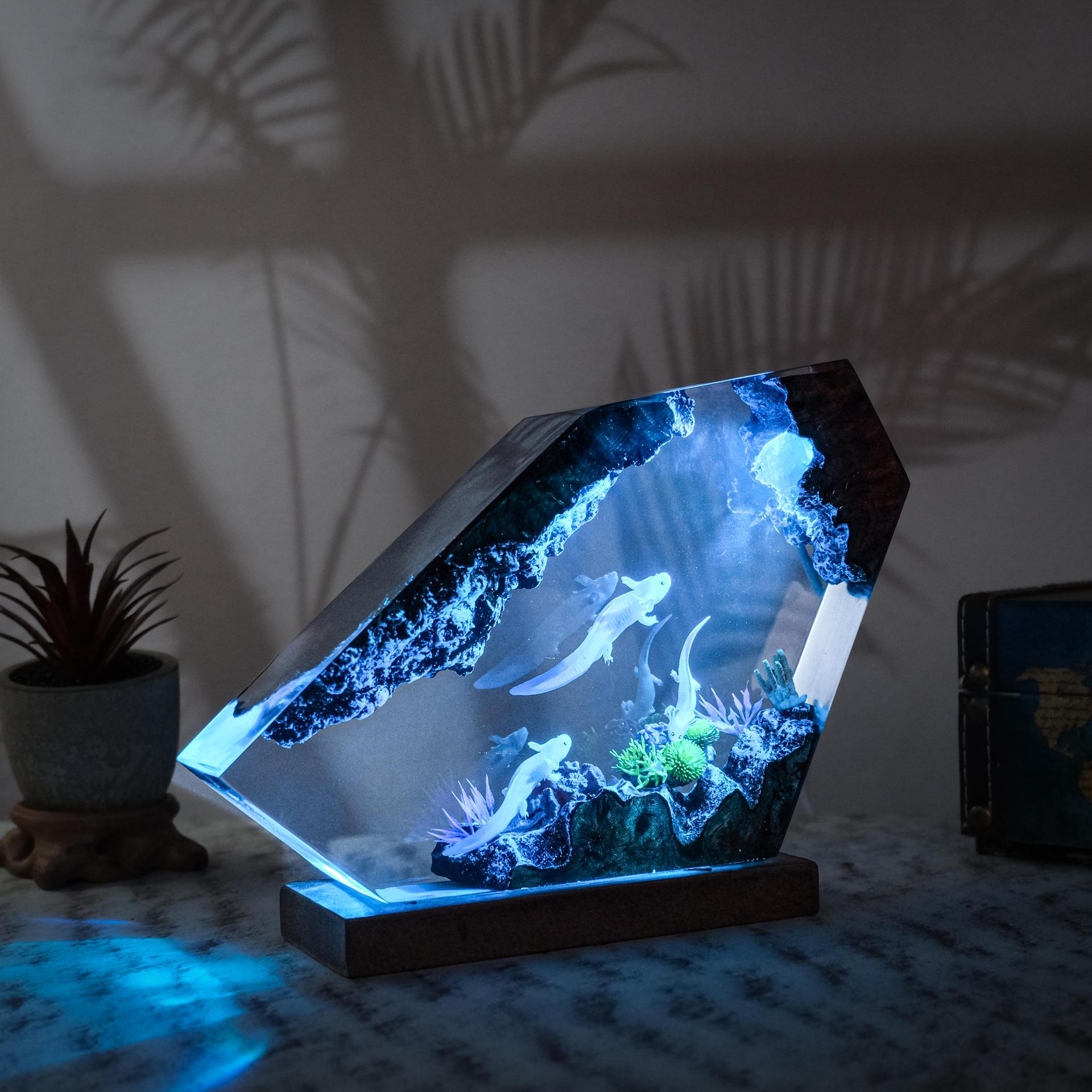 Popular Salamander Resin Art L - Resin Art Design For Wedding recension och pris