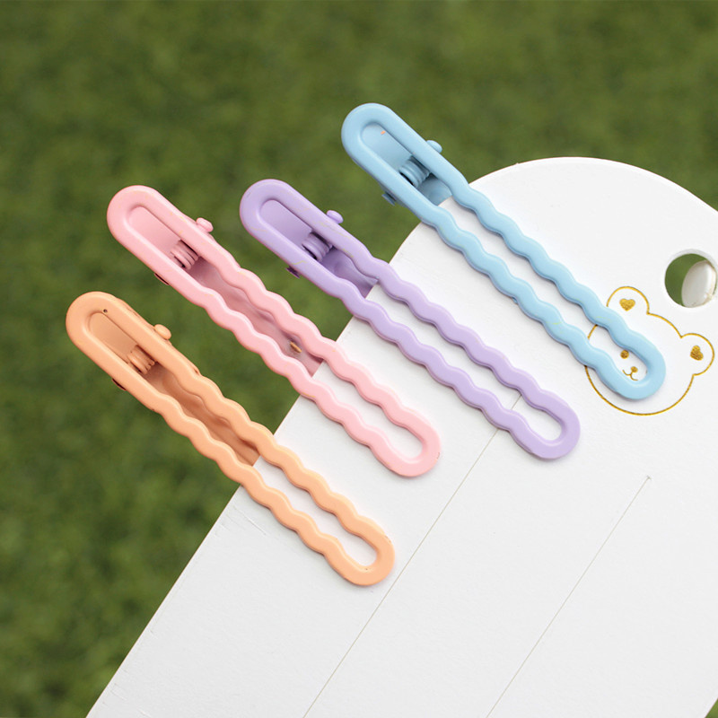Colorful niche wave hair clip, - Resin Art Ocean recension och pris
