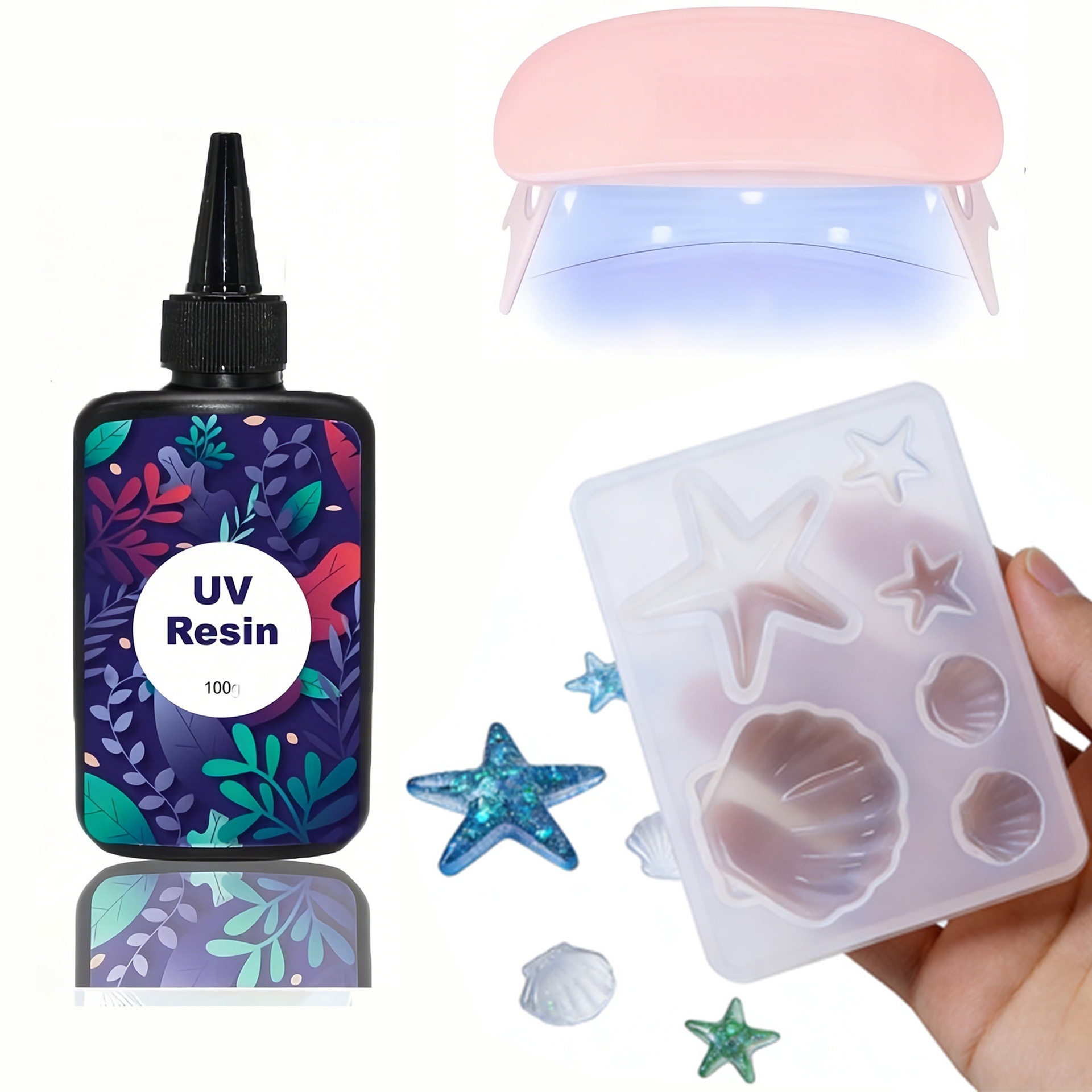 DIY Ocean Theme Crystal Epoxy  - Silicone Mold Ocean recension och pris