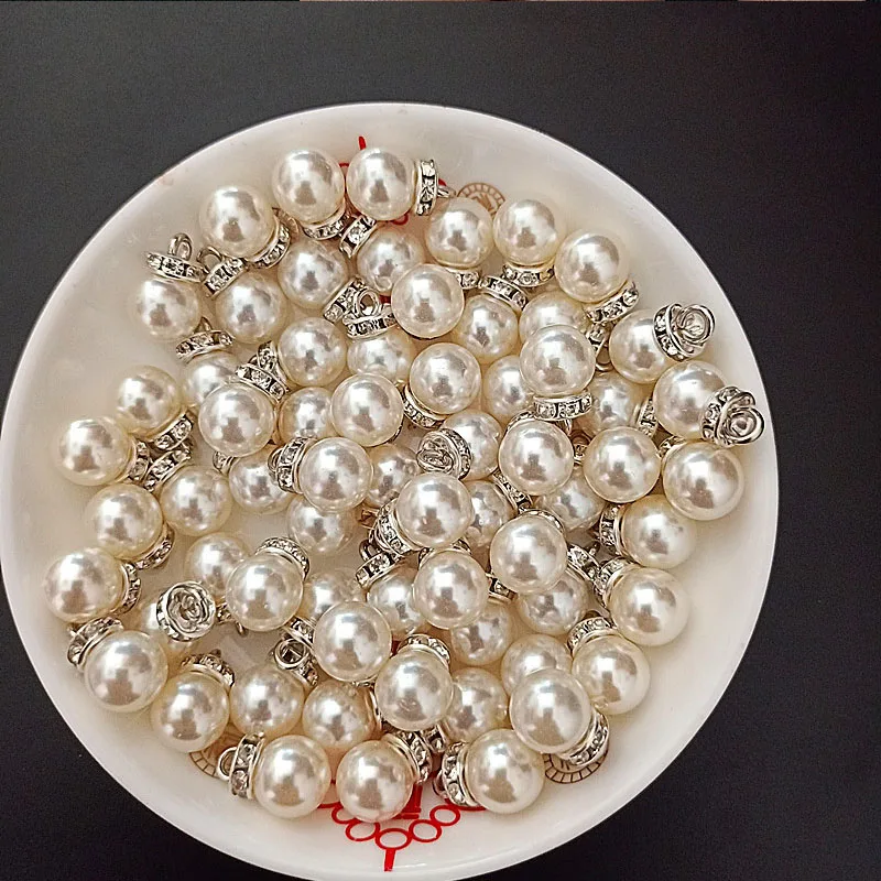 30Pcs Round Pearl Diamond Pend - Resin Art Design For Wedding recension och pris