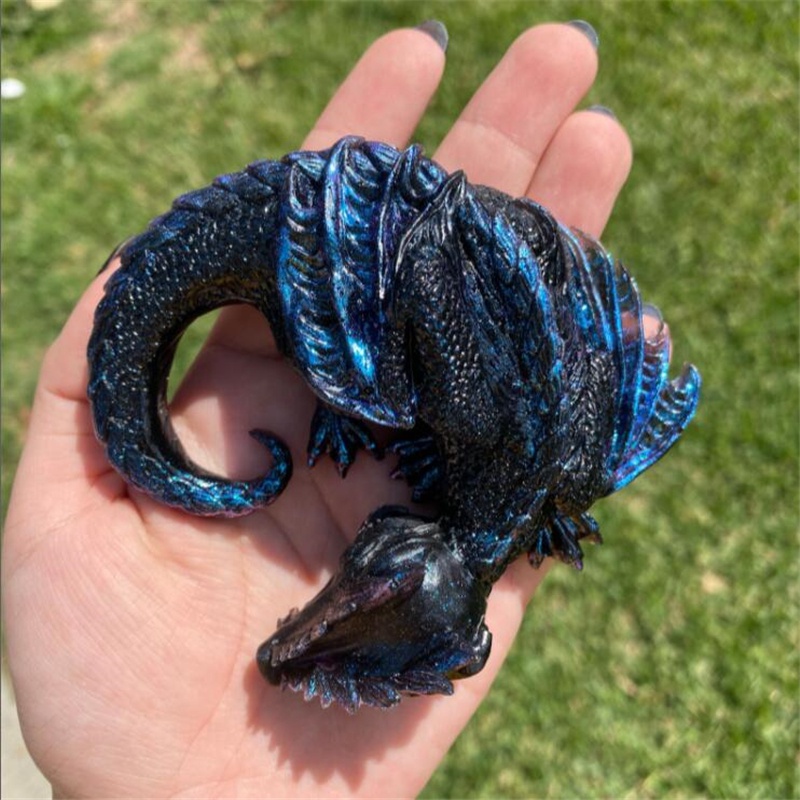 3 Styles Mirror Sleepy Dragon  - Resin Art Products recension och pris