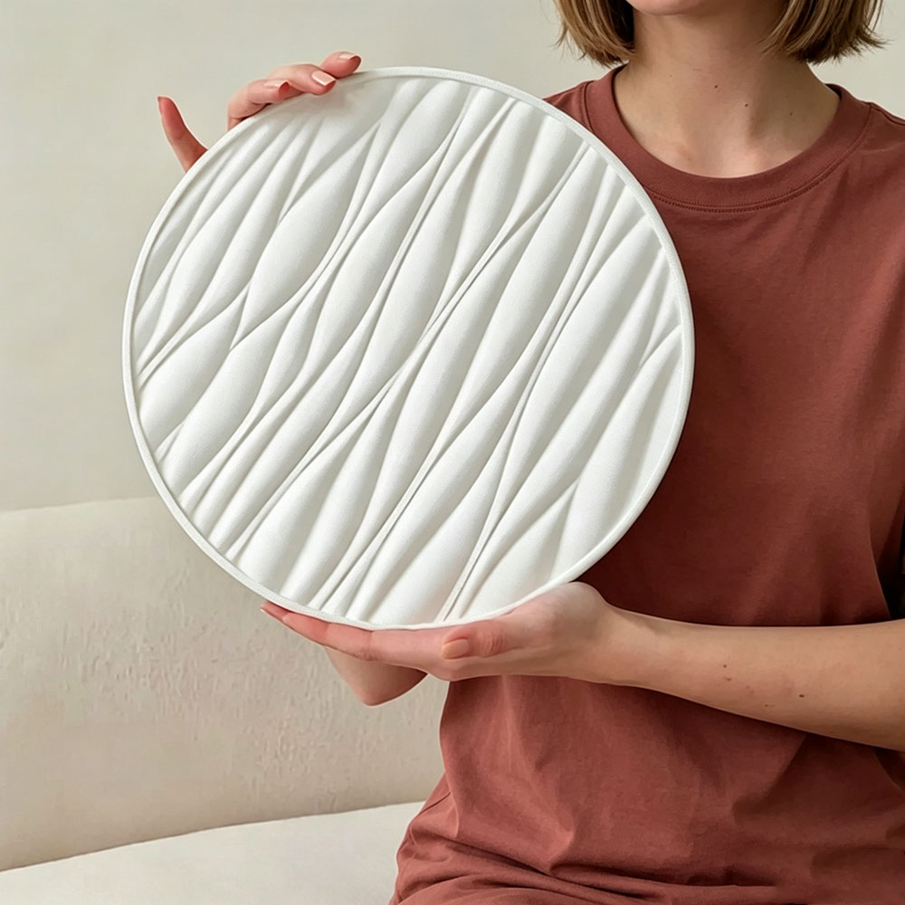 Large Round Tray Silicone Mold - Resin Art Ocean recension och pris
