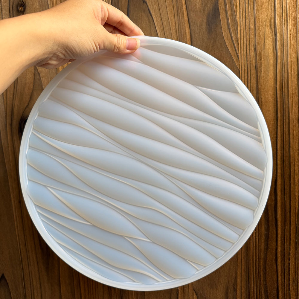 Large Round Tray Silicone Mold - Resin Art Ocean recension och pris