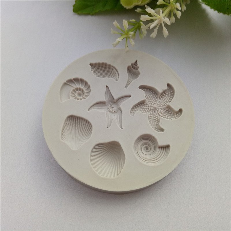 New【Ocean Biological Conch Sea - Silicone Mold Ocean recension och pris
