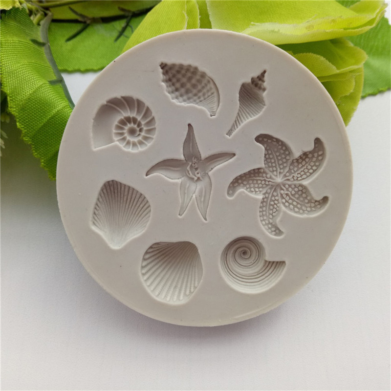 New【Ocean Biological Conch Sea - Silicone Mold Ocean recension och pris