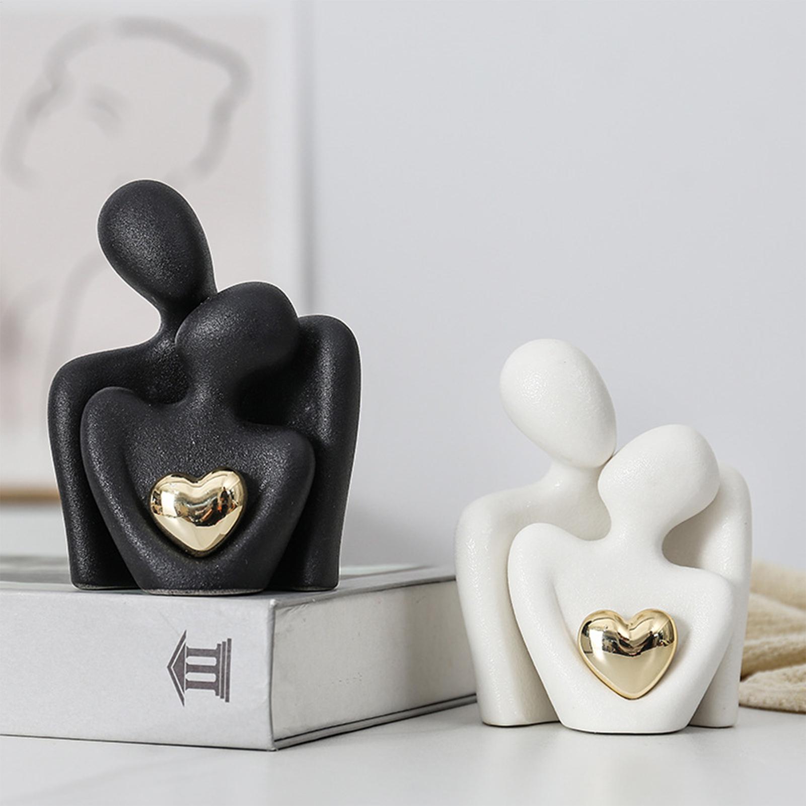 love Couple Hugging Figurine C - Resin Art Materials Wholesale recension och pris