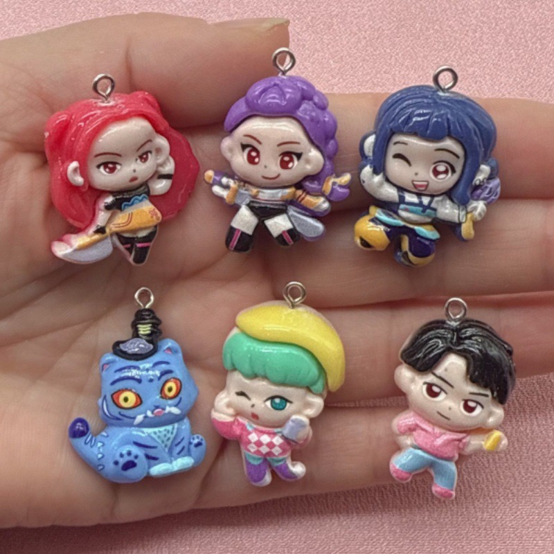 10pcs resin cartoon pendant, D - Resin Art Jewellery Kit recension och pris