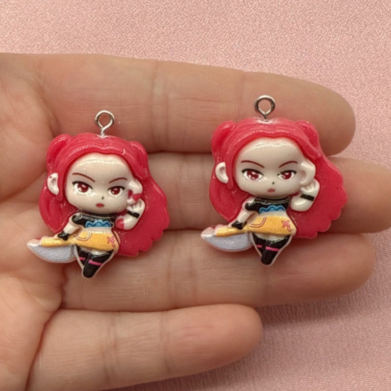10pcs resin cartoon pendant, D - Resin Art Jewellery Kit recension och pris