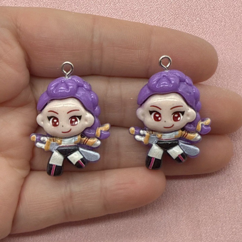 10pcs resin cartoon pendant, D - Resin Art Jewellery Kit recension och pris