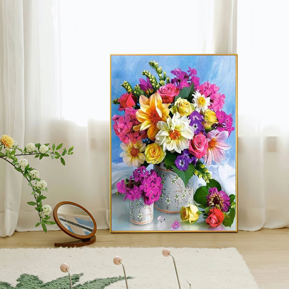 Full Diamond Mosaic Flower 5D  - Resin Art Flower recension och pris