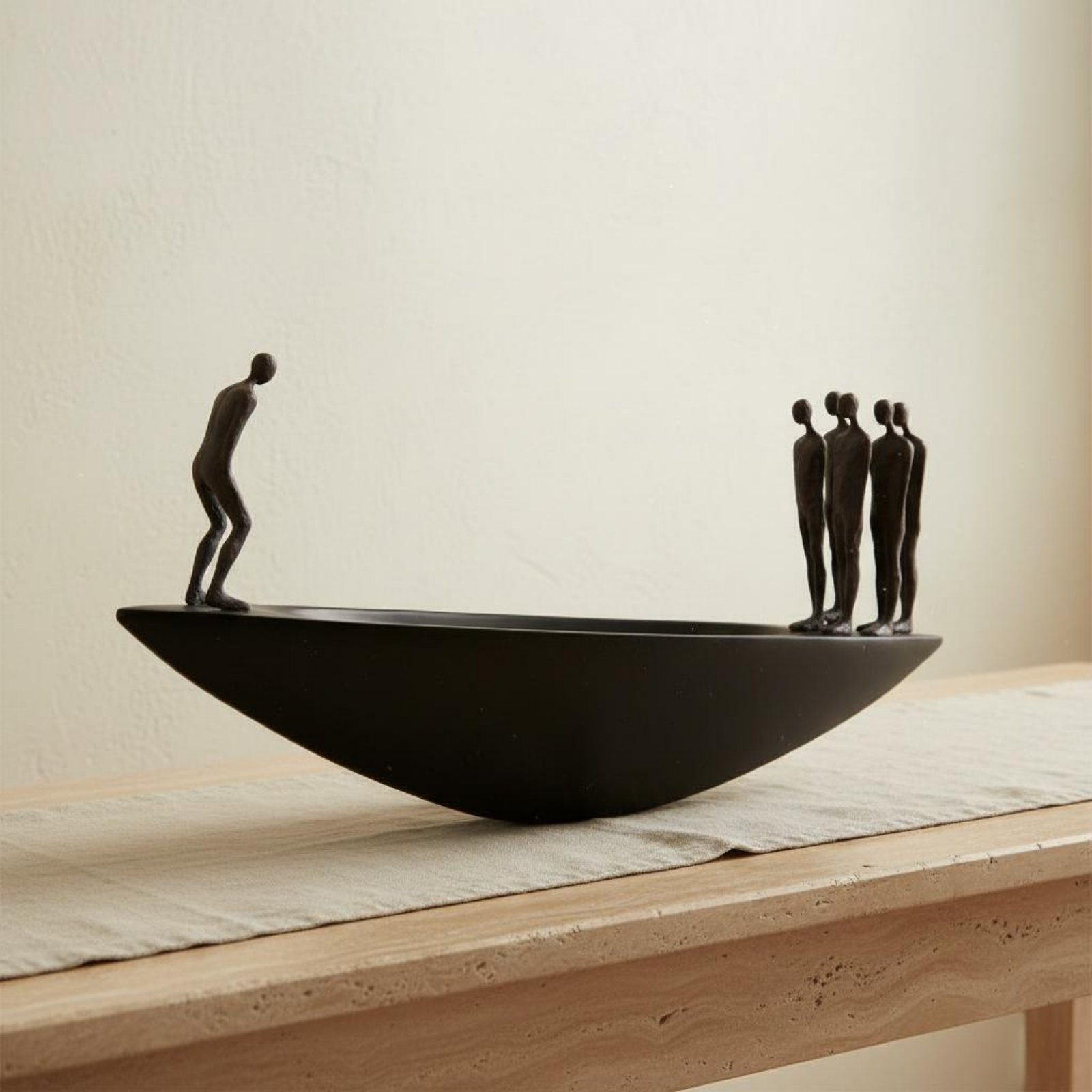 Modern Resin Sailboat Statue A - Resin Art And Design recension och pris