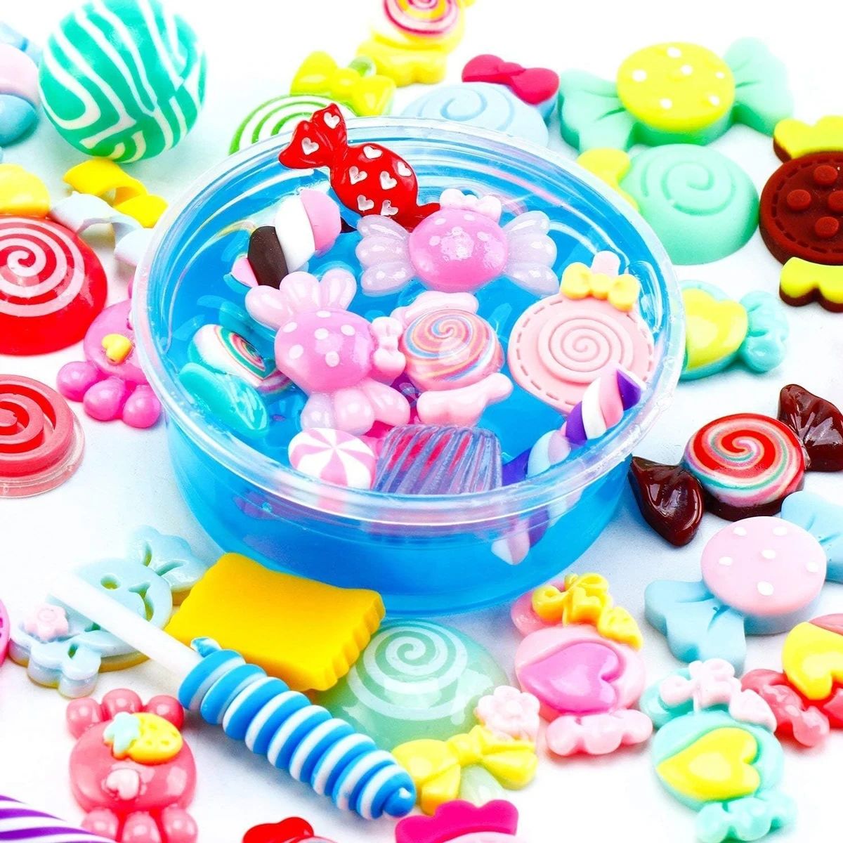 30pcs Random Candy Slime Charm - Resin Art Products recension och pris