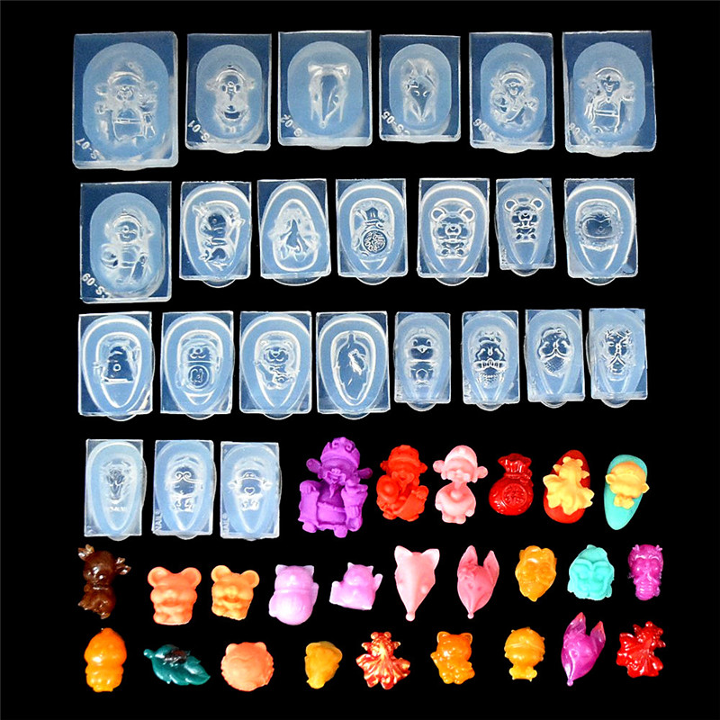 SNASAN 3D Cute Goldfish The Go - Silicone Mold Ocean recension och pris