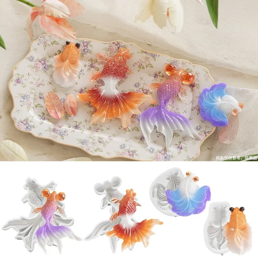 2026 Koi Fish Silicone Resin M - Silicone Mold Ocean recension och pris