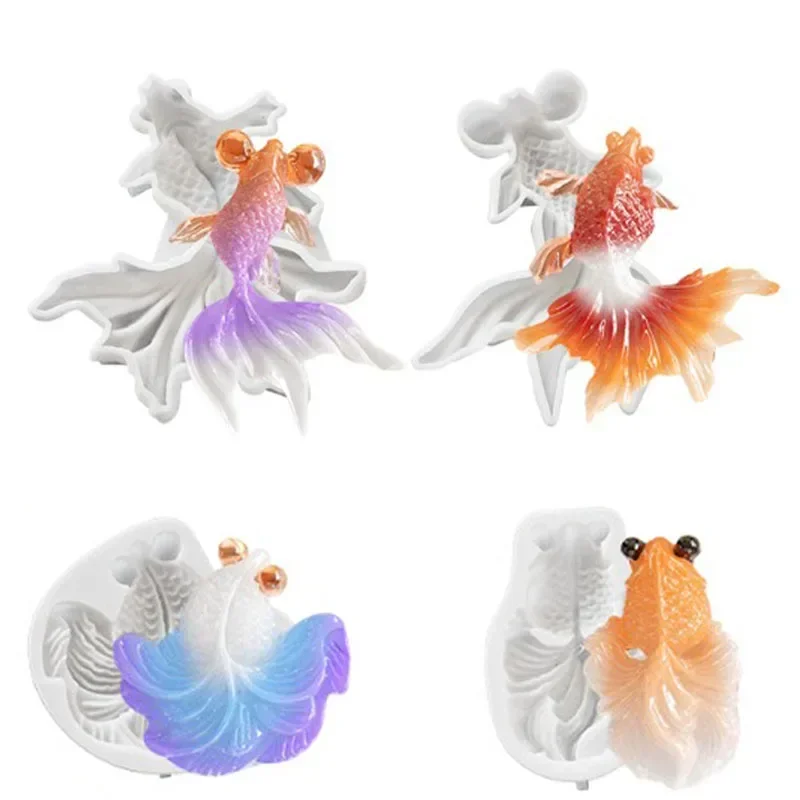 2026 Koi Fish Silicone Resin M - Silicone Mold Ocean recension och pris