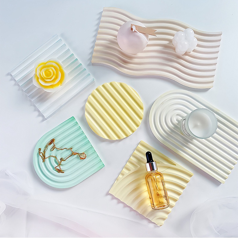 DIY Striped Wave Tray Mold For - Resin Art Ocean recension och pris
