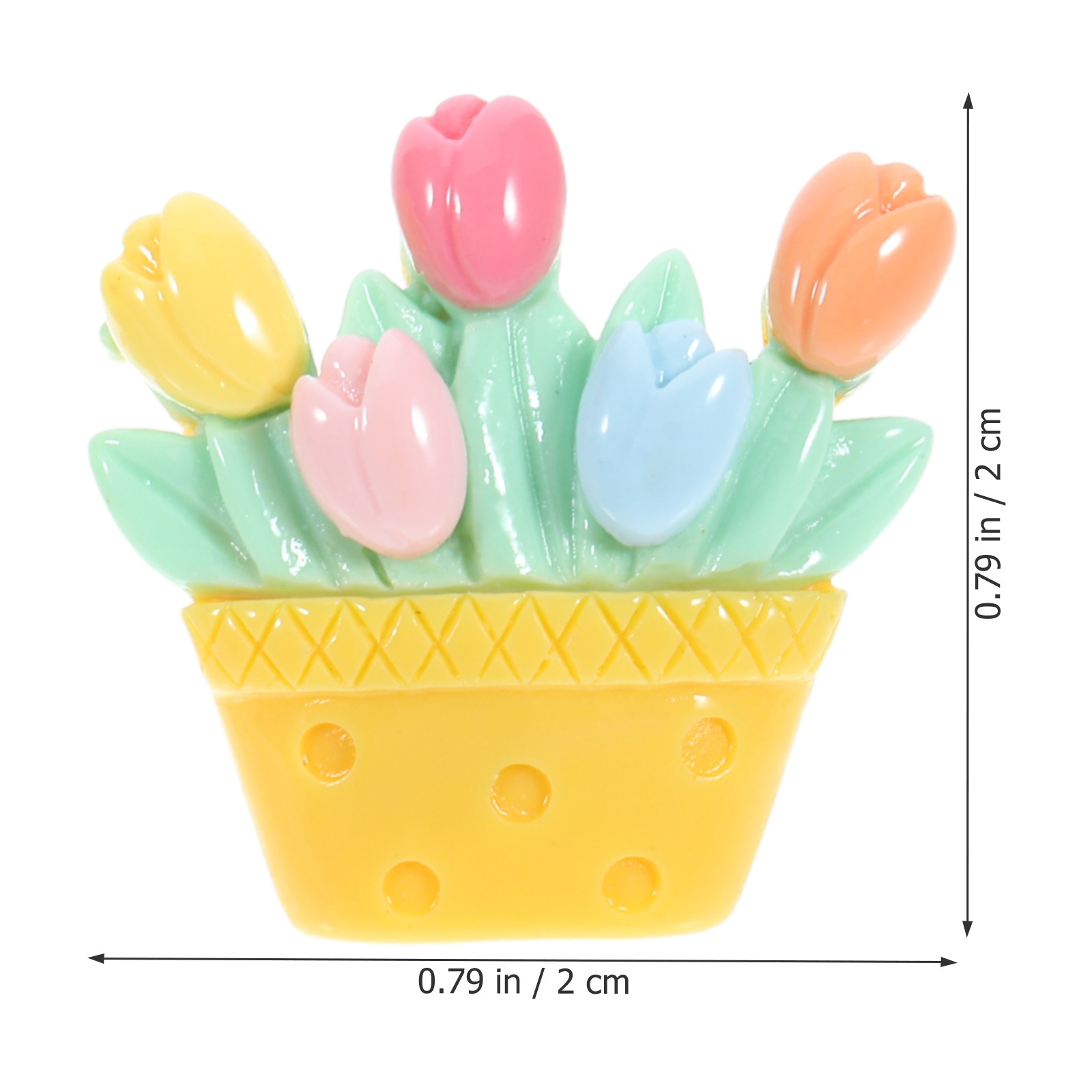 20Pcs Resin Thumbtacks Flower  - Resin Art And Design recension och pris