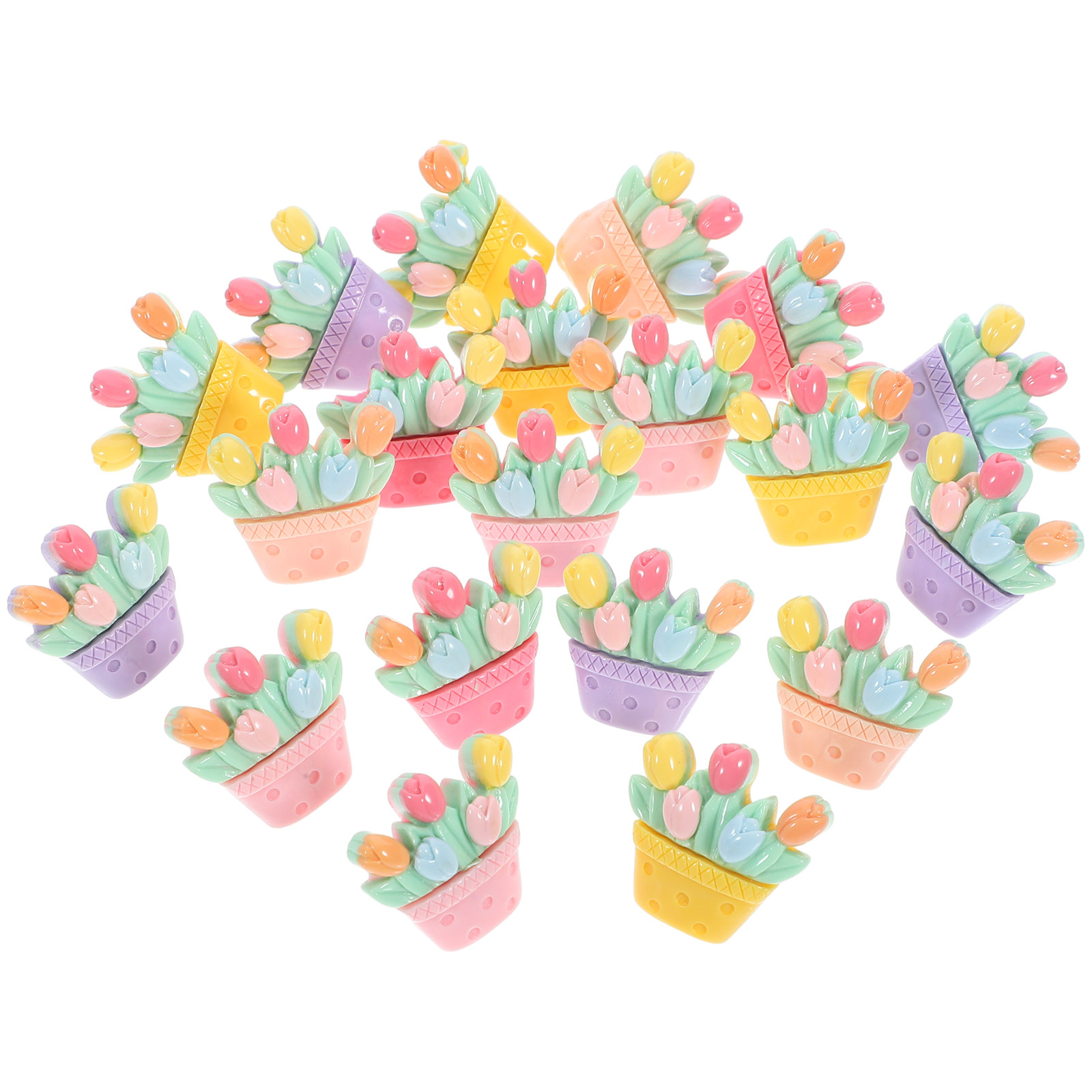 20Pcs Resin Thumbtacks Flower  - Resin Art And Design recension och pris
