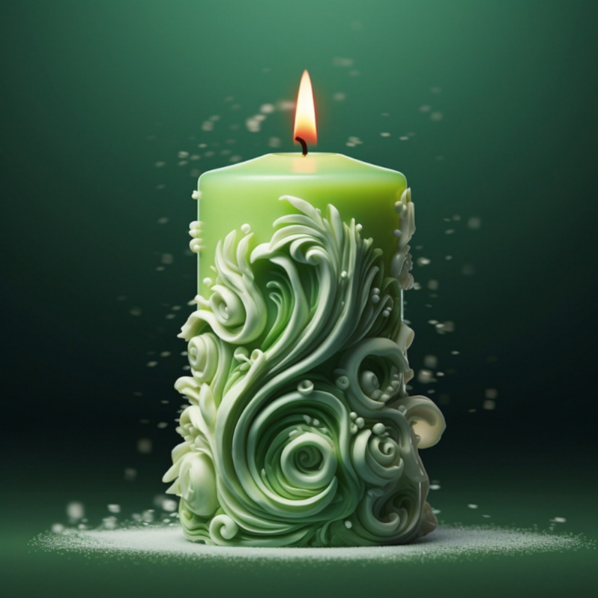 geometry Carved Cylindrical Si - Resin Art Ocean recension och pris