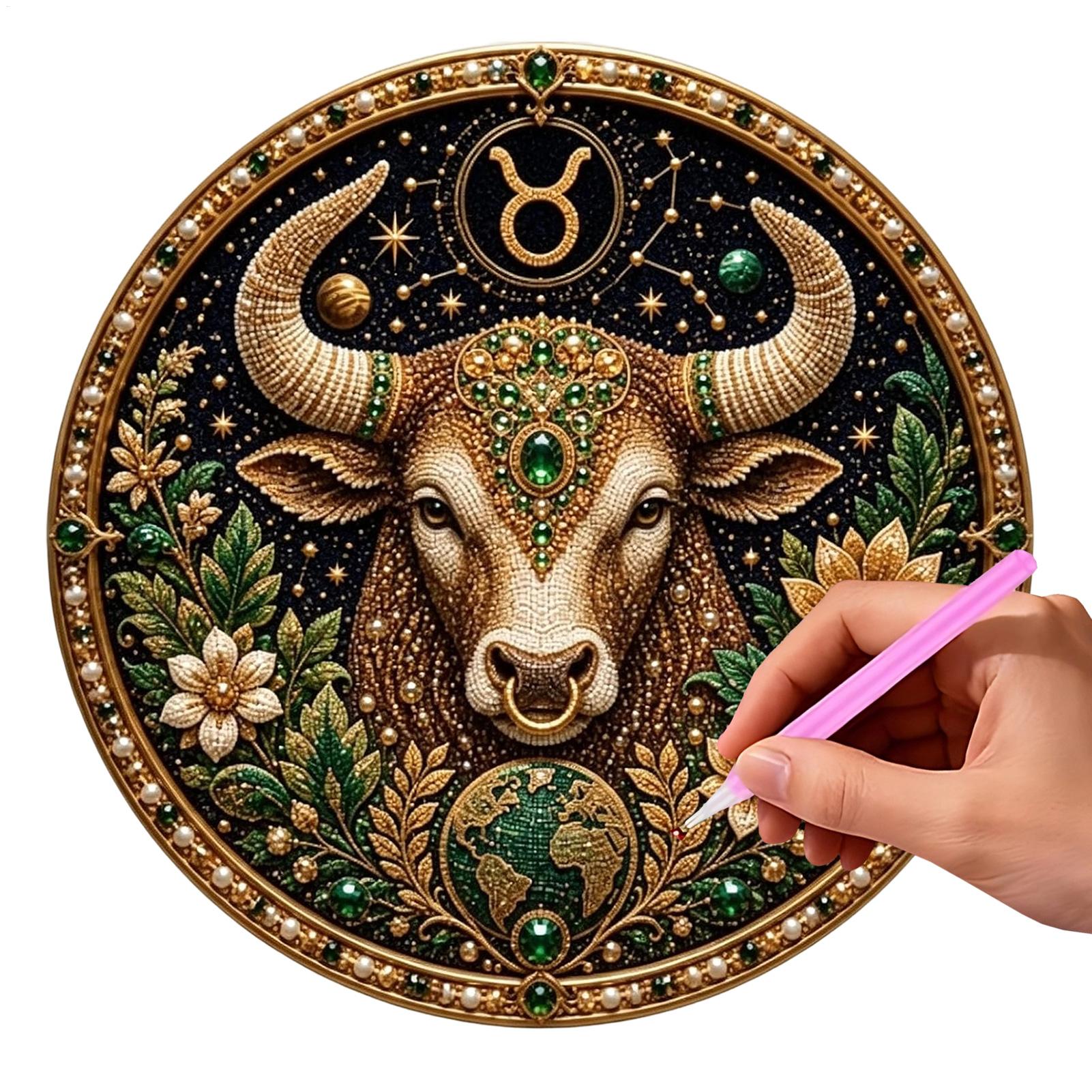 12 Zodiacs Signs Pearl Art Kit - Resin Art Products recension och pris