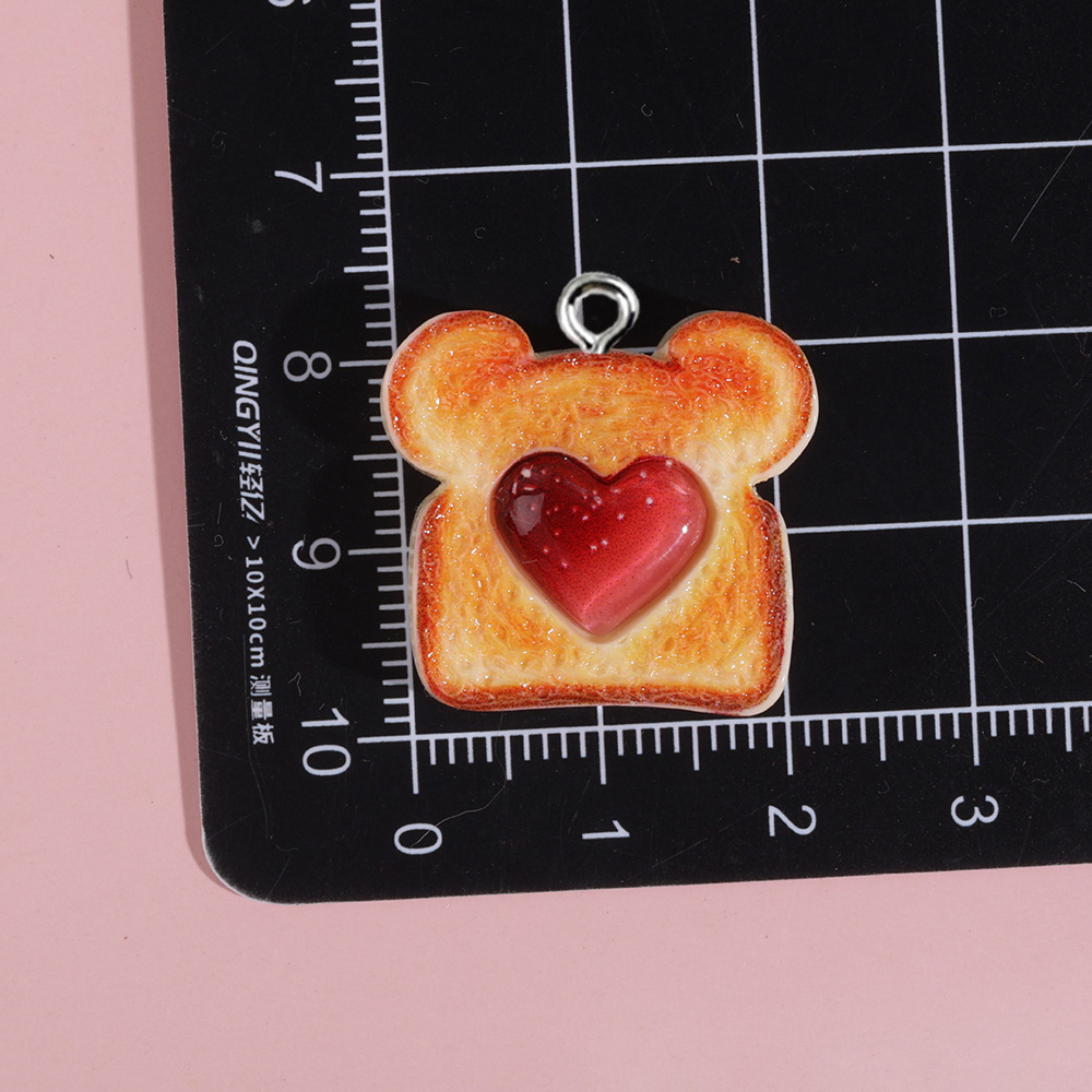 10pcs Heart Bear Cat Animal Sh - Resin Art Heart recension och pris