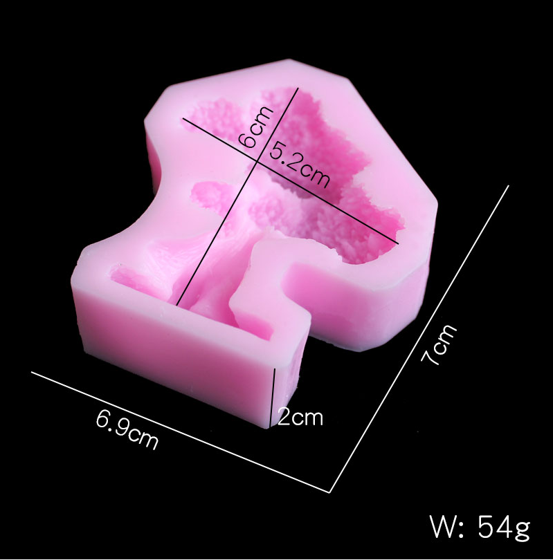 Pine tree silica gel mold DIY  - Resin Art Products recension och pris