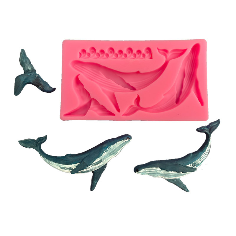 DIY Whale Silicone Mold Ocean  - Silicone Mold Ocean recension och pris