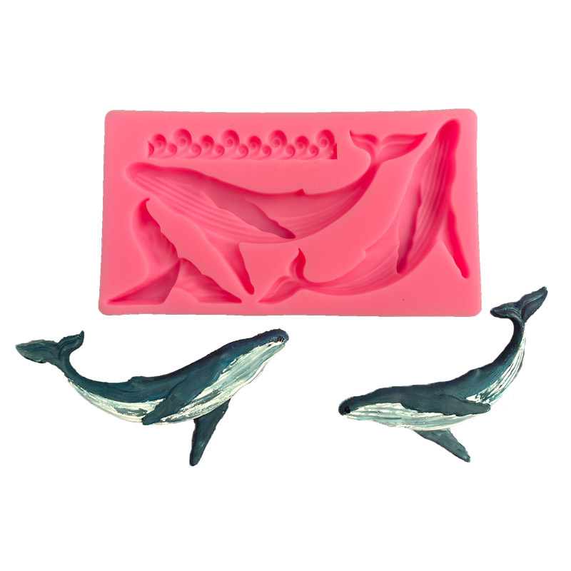 DIY Whale Silicone Mold Ocean  - Silicone Mold Ocean recension och pris