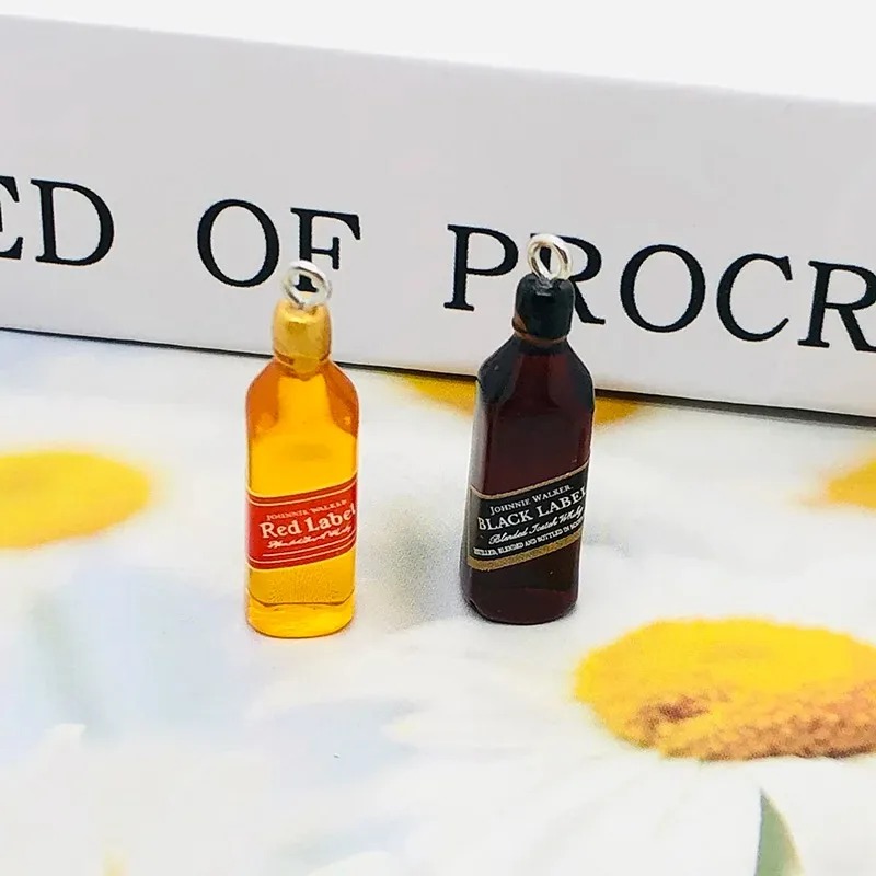 10Pcs Tiny Wine Bar Bottle Res - Resin Art Jewelry Kit recension och pris