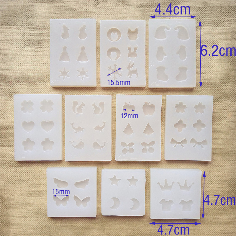 SNASAN Earrings Beads Cute Cha - Silicone Mold Ocean recension och pris