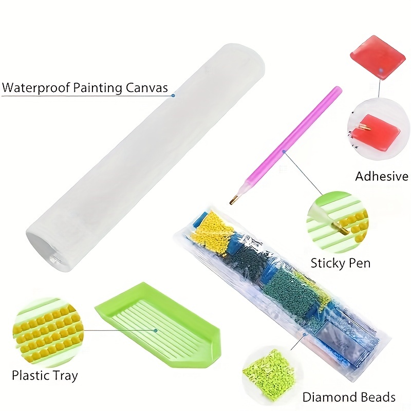 Flower Pattern DIY Diamond Art - Resin Art Flower recension och pris