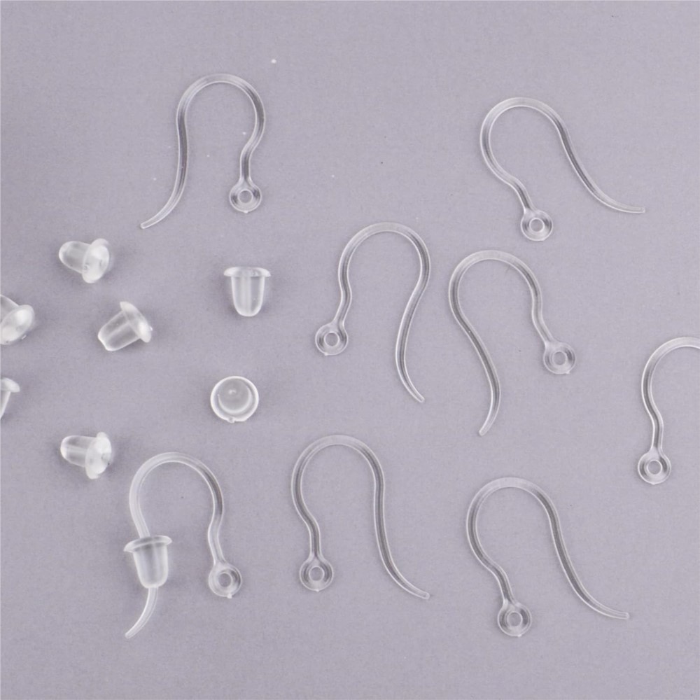 40pcs Clear Plastic Earring Ho - Resin Art Jewelry Kit recension och pris