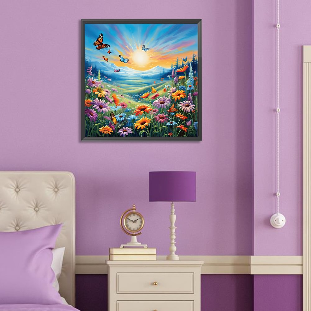 Diamond Painting Family Cute D - Resin Art Flower recension och pris