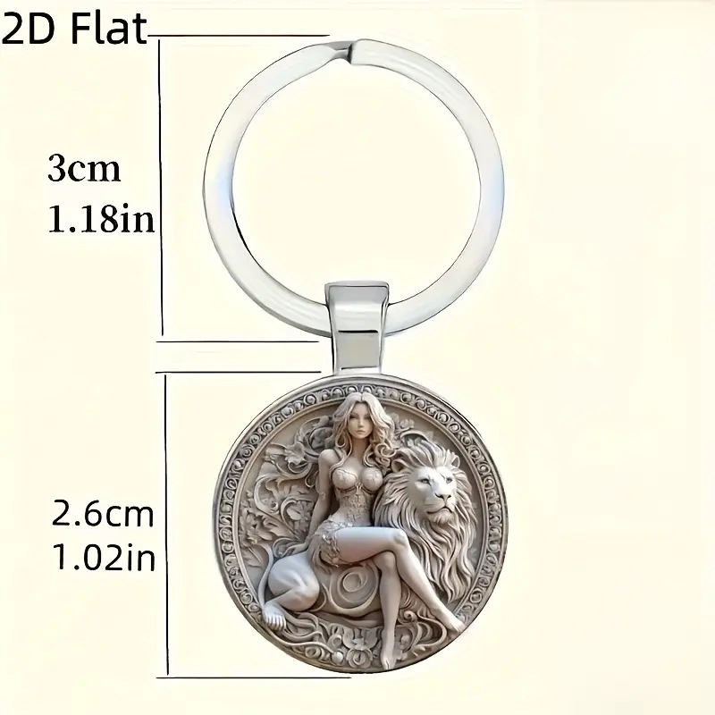 2D Unique European-Style Godde - Resin Art Keychain Design recension och pris