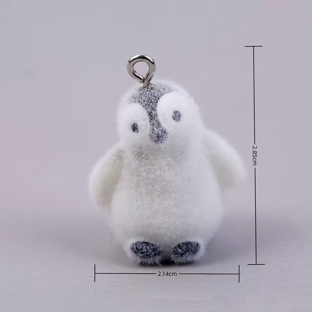5pcs Flocking Small Penguin Re - Resin Art Jewelry Kit recension och pris