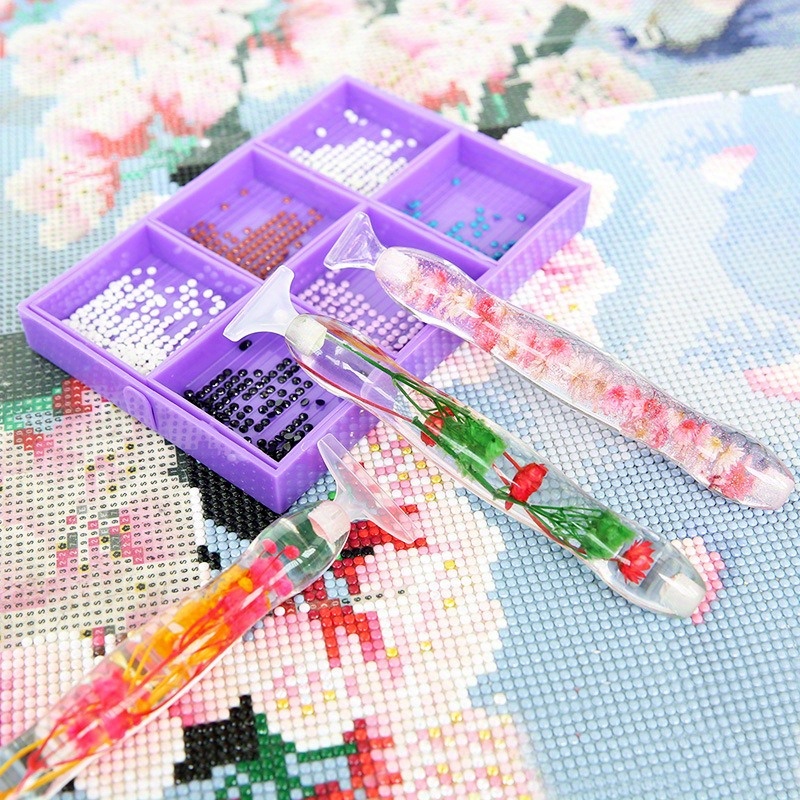 1set Flower Design Resin 5D Di - Resin Art Flower recension och pris