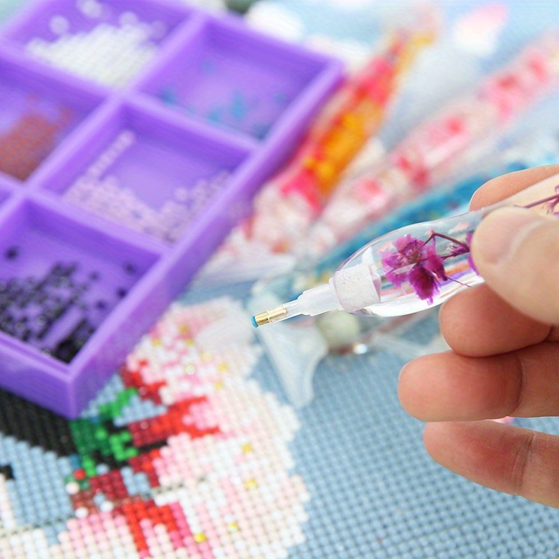 1set Flower Design Resin 5D Di - Resin Art Flower recension och pris