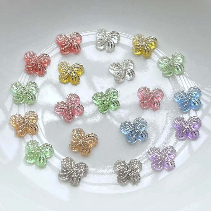 50pcs 10*8mm jelly colored lum - Resin Art Design For Wedding recension och pris